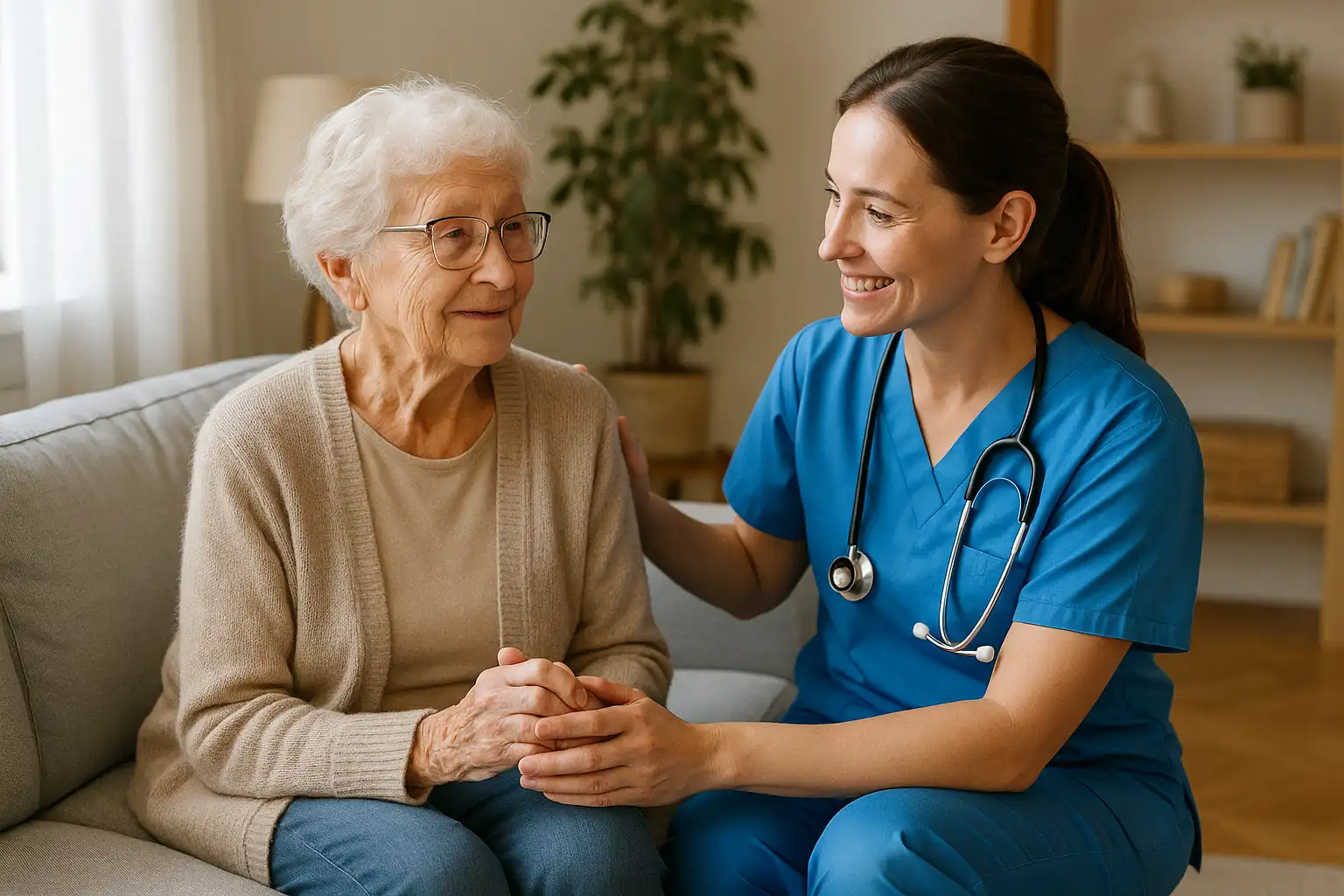 پرستار سالمند خصوصی با سابقه برای مراقبت روزانه و عصرگاهی